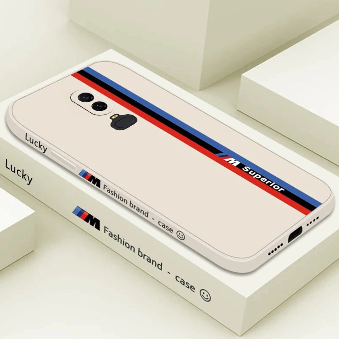 OnePlus 6 Motorsports Soft Liquid Silicone Case casemarts
