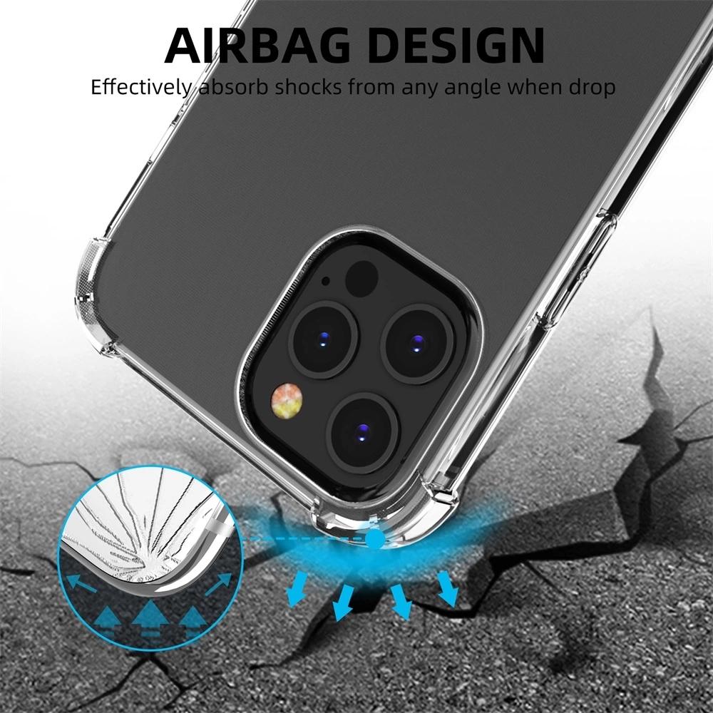 iPhone 13 Pro Ultra Clear Anti shock Case casemarts