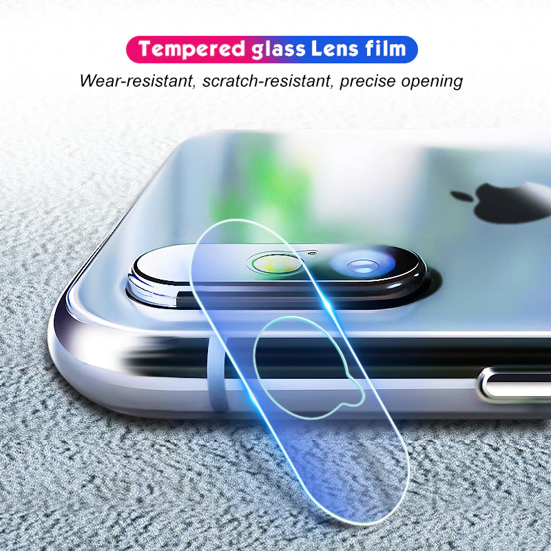 Rock ® iPhone X Camera Lens Glass Protector casemarts