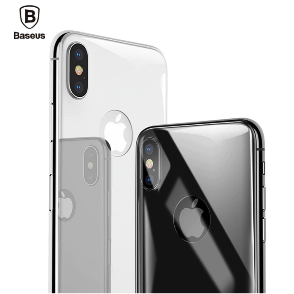 Baseus ® iPhone XS Max Ultra-thin Back Tempered Glass casemarts