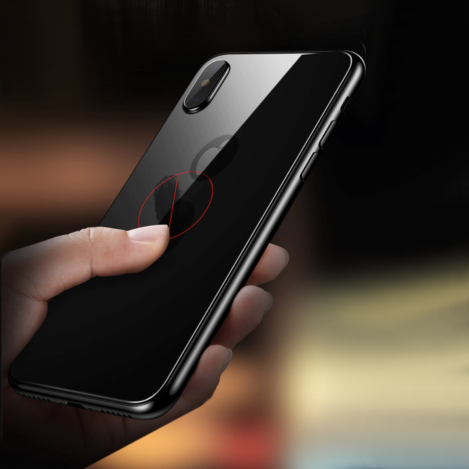 Baseus ® iPhone XS Max Ultra-thin Back Tempered Glass casemarts