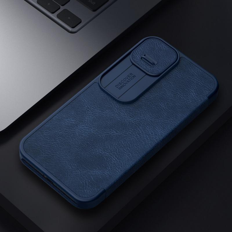 iPhone 13 Camera Protection Leather Flip Case casemarts