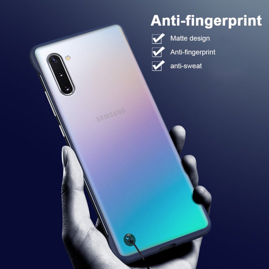 Galaxy Note 10 Luxury Frameless Transparent Case casemarts