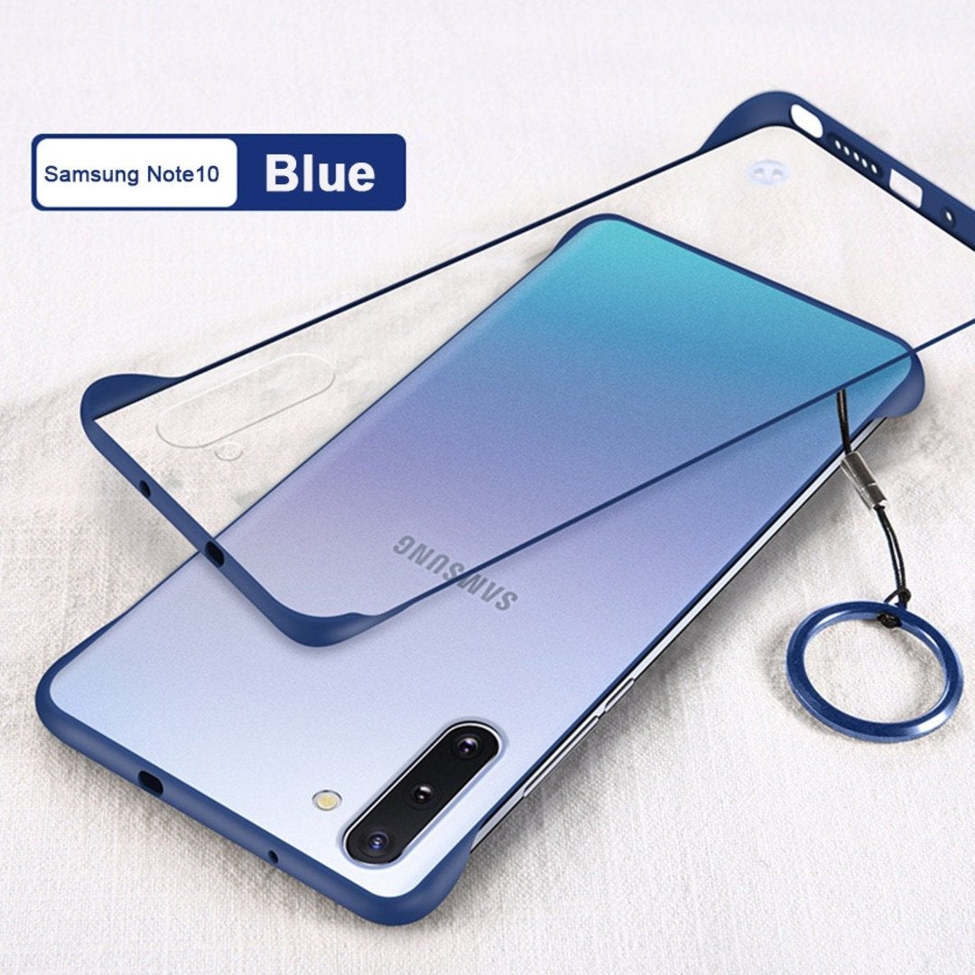 Galaxy Note 10 Luxury Frameless Transparent Case casemarts