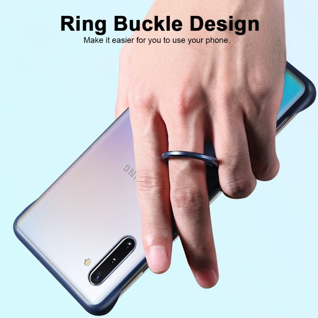 Galaxy Note 10 Luxury Frameless Transparent Case casemarts