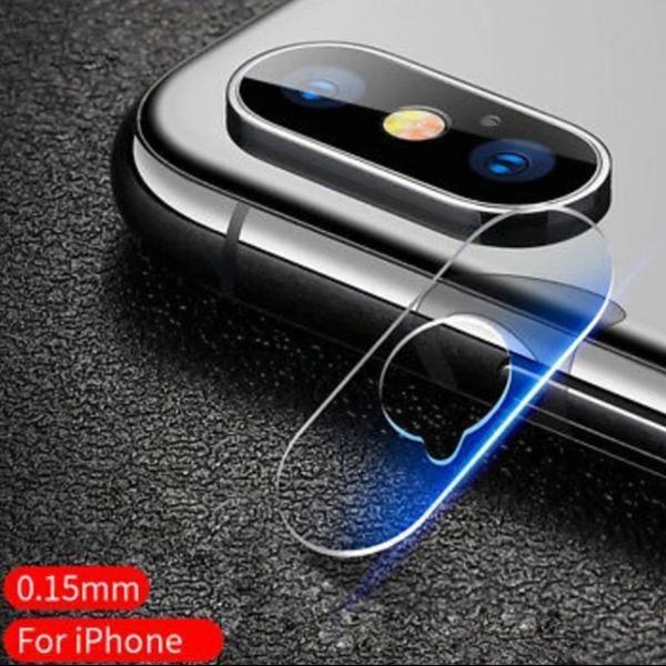 iPhone X Series (3 in 1 Combo) Battery Shell Case + Tempered Glass + Camera Lens Guard casemarts