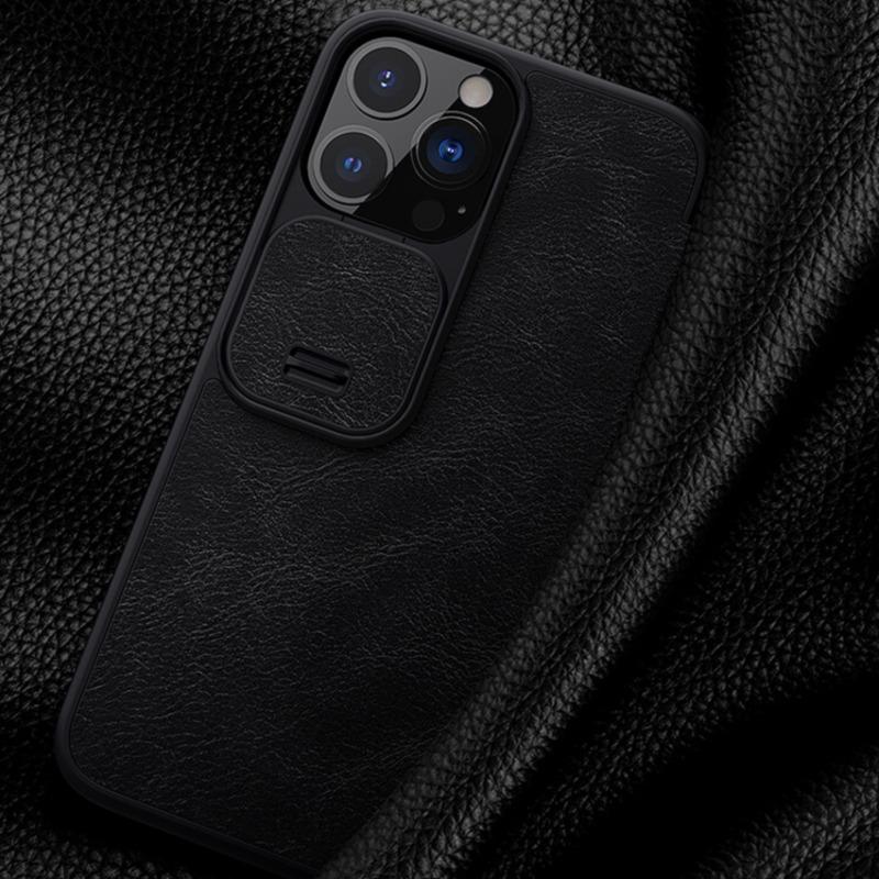iPhone 13 Camera Protection Leather Flip Case casemarts