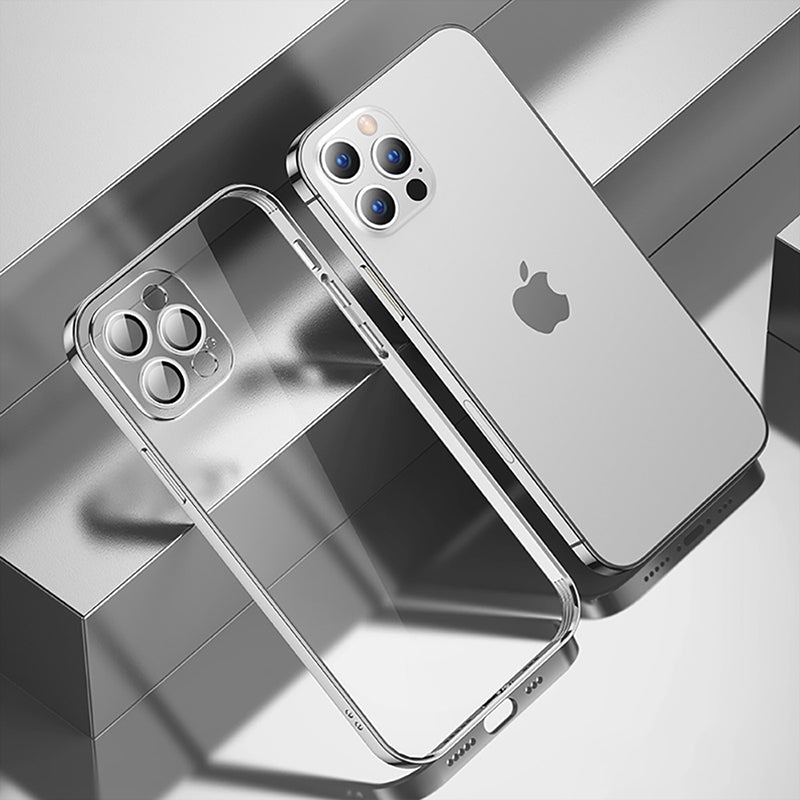 iPhone 13 Mini Transparent Plating Camera Protection Case casemarts