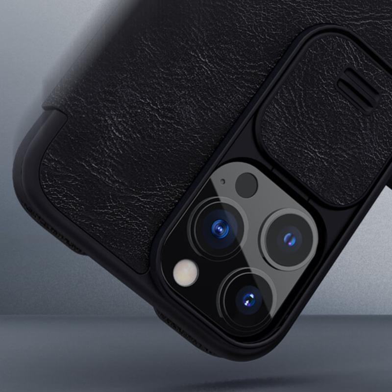 iPhone 13 Camera Protection Leather Flip Case casemarts