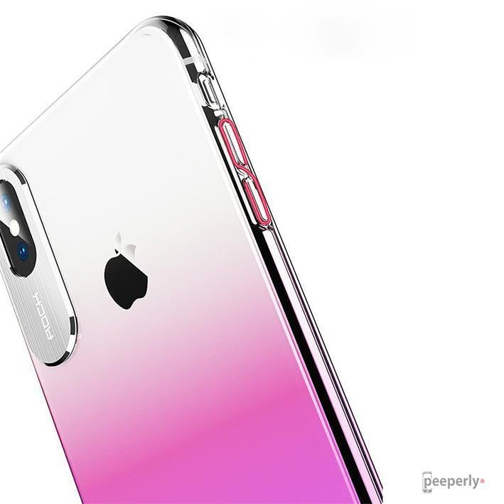 Rock ® iPhone XS Aura Gradient Glaze Back Case casemarts