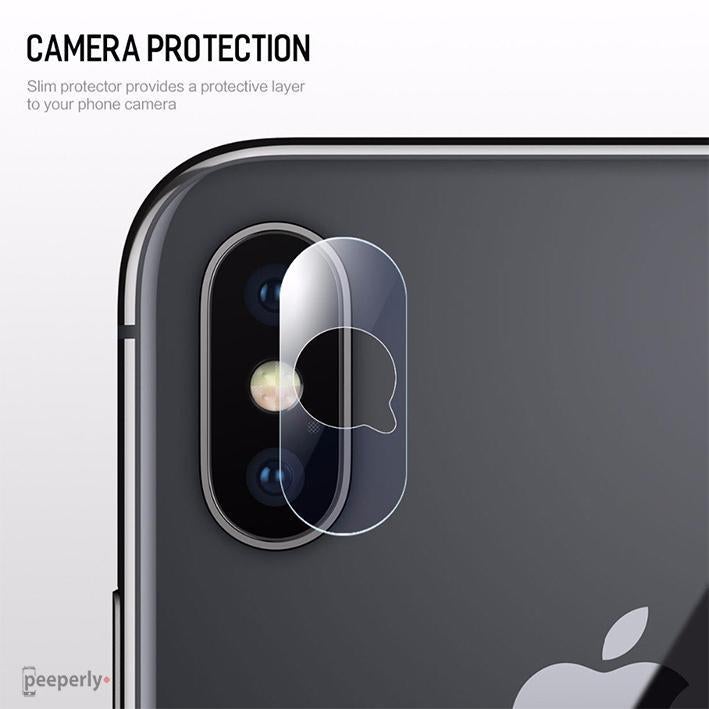 Rock ® iPhone X Camera Lens Glass Protector casemarts