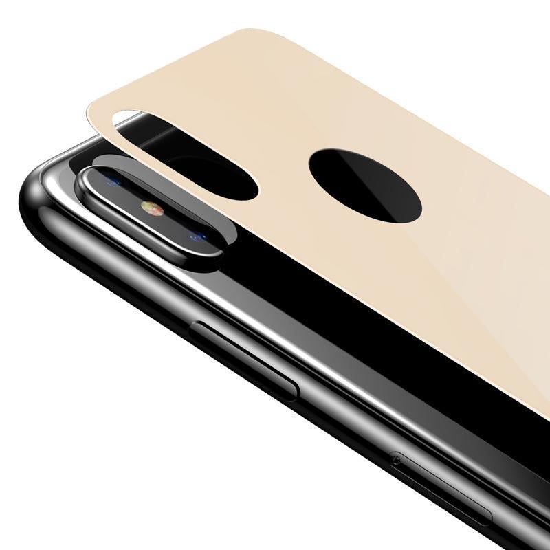 Baseus ® iPhone XS Max Ultra-thin Back Tempered Glass casemarts