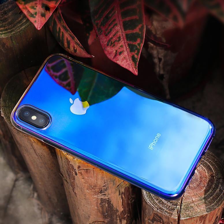 Baseus ® iPhone XS Max Ultra-thin Aura Gradient Case casemarts