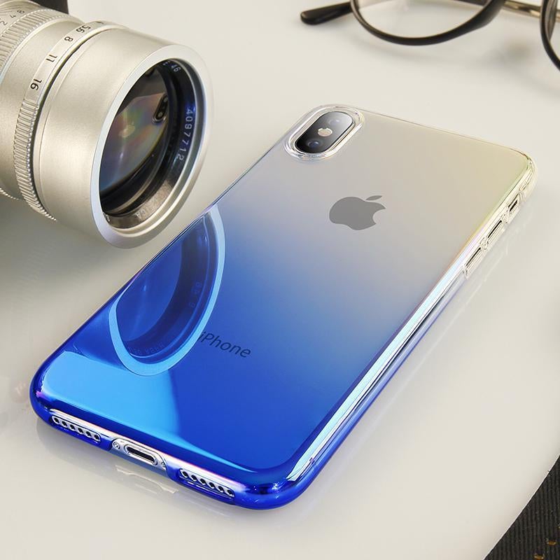 Baseus ® iPhone XS Max Ultra-thin Aura Gradient Case casemarts