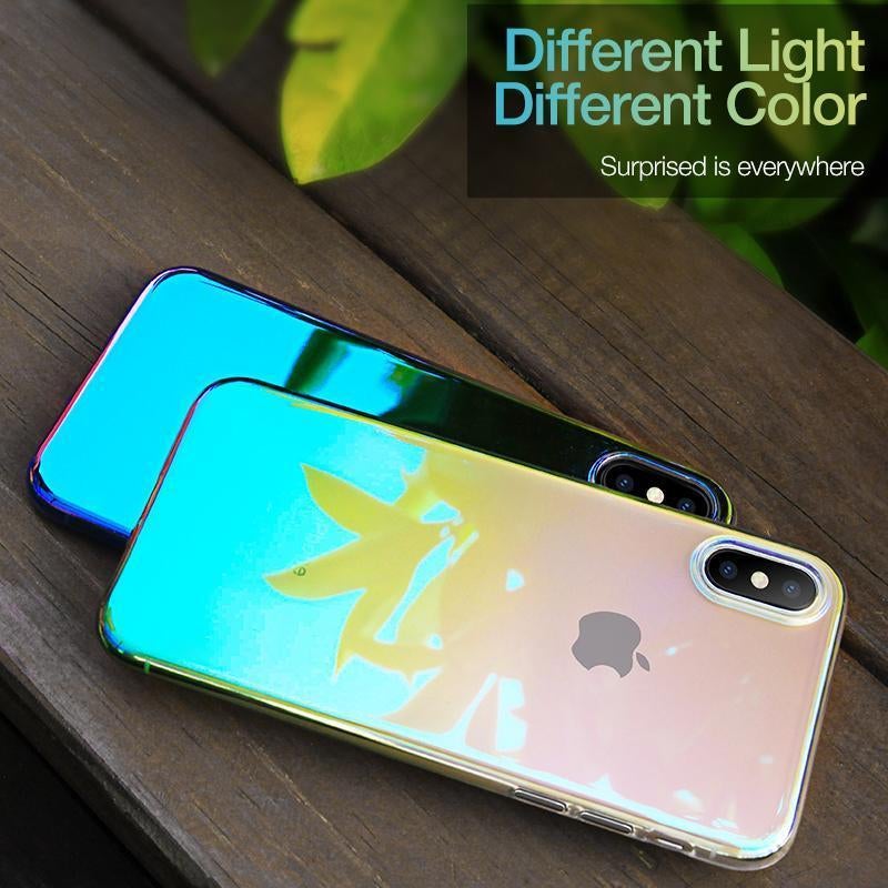 Baseus ® iPhone XS Max Ultra-thin Aura Gradient Case casemarts