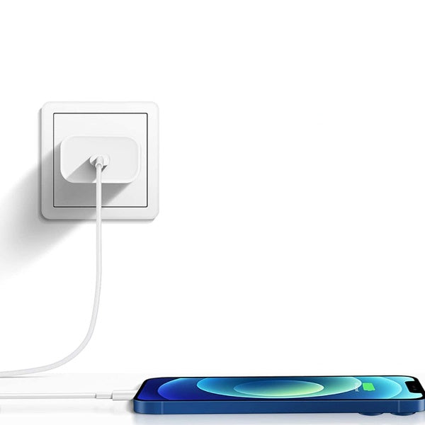 Apple - 20W Power Adapter With Lighting Cable casemarts
