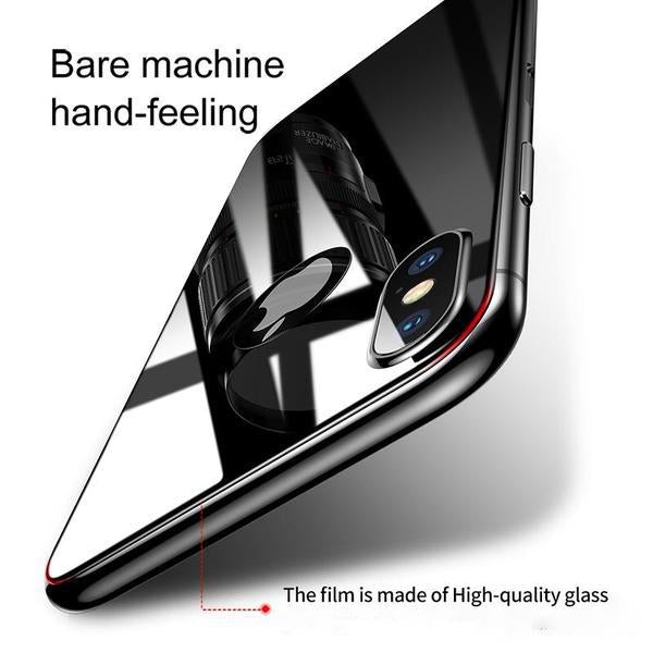 Baseus ® iPhone XS Max Ultra-thin Back Tempered Glass casemarts