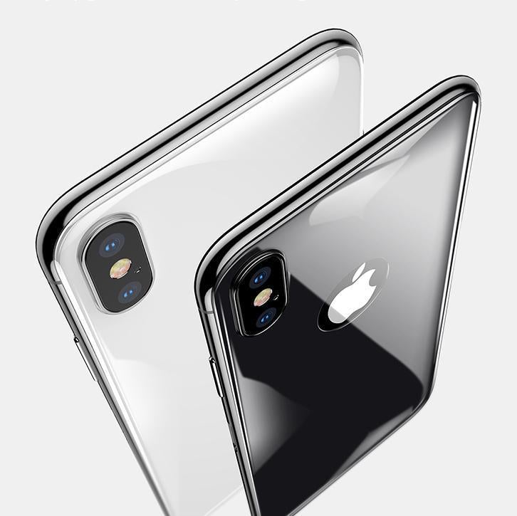 Baseus ® iPhone XS Max Ultra-thin Back Tempered Glass casemarts