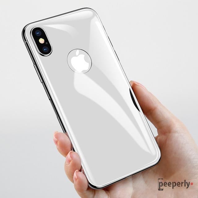 Baseus ® iPhone XS Max Ultra-thin Back Tempered Glass casemarts