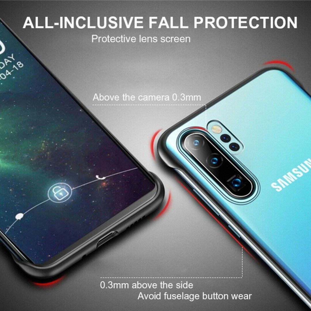 Galaxy Note 10 Luxury Frameless Transparent Case casemarts