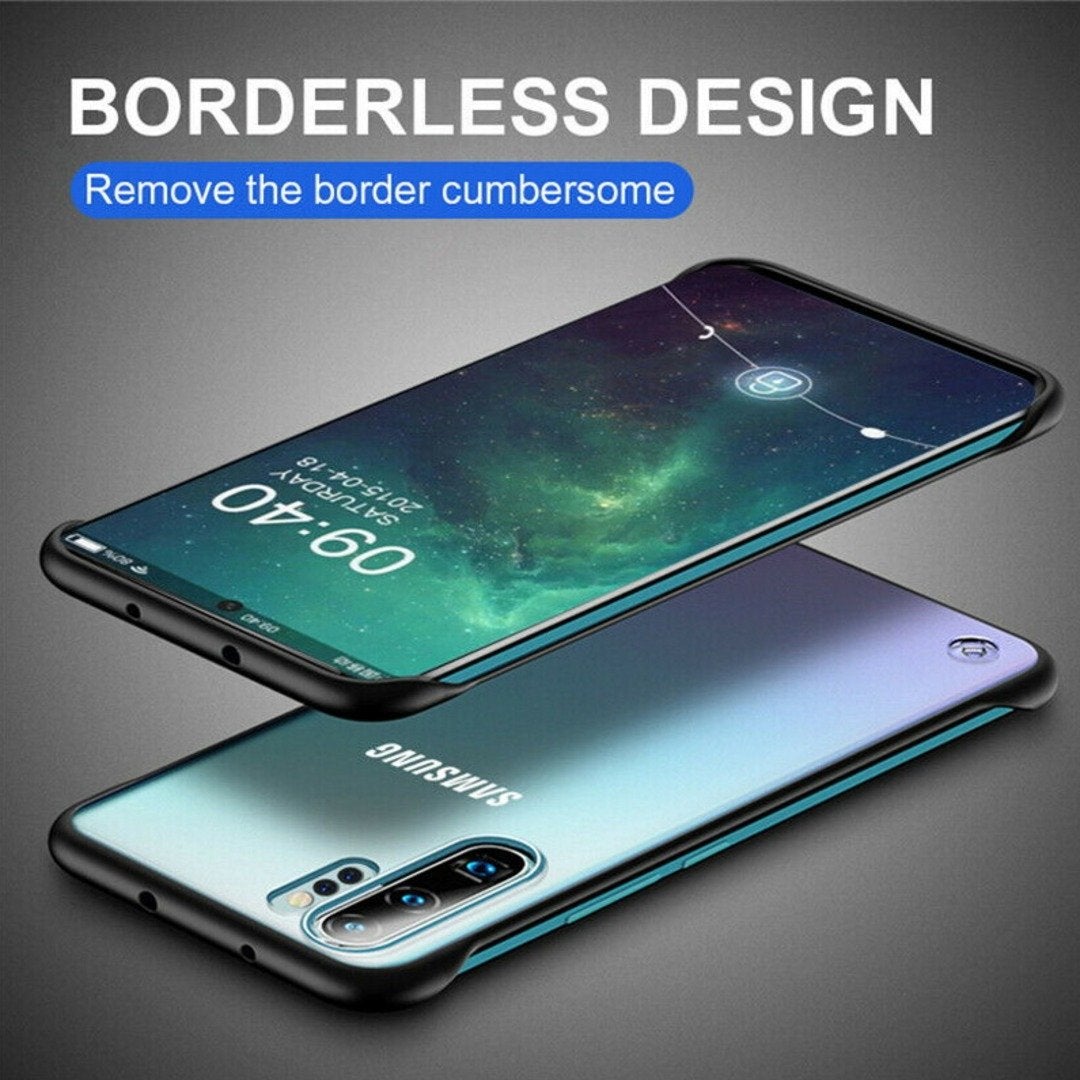 Galaxy Note 10 Luxury Frameless Transparent Case casemarts