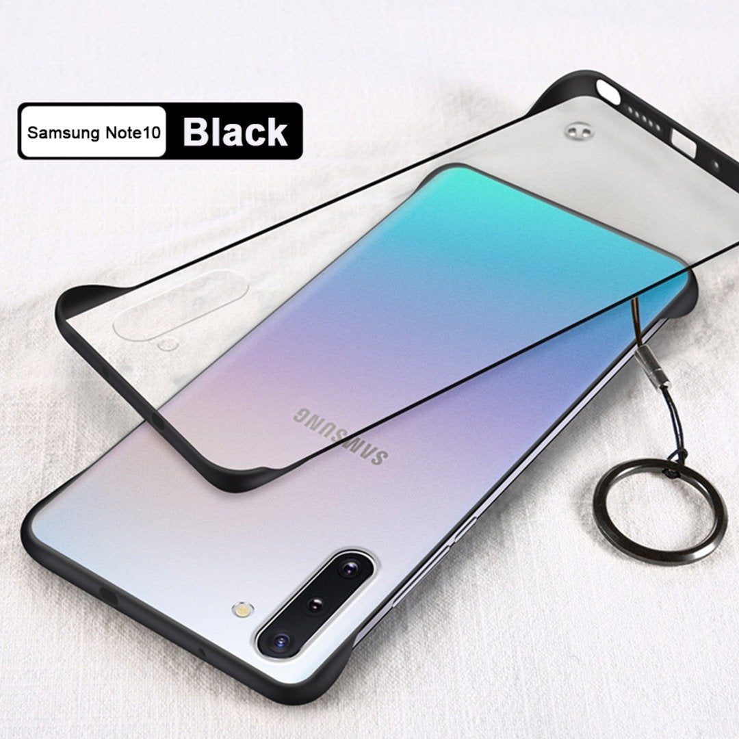 Galaxy Note 10 Luxury Frameless Transparent Case casemarts