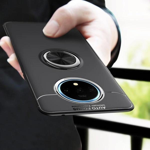 OnePlus 8 Series Metallic Finger Ring Holder Matte Case casemarts