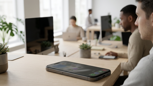 privacy phone case and the context of public use.