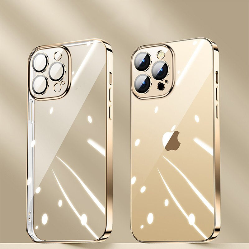 iPhone 14 Pro Transparent Plating Camera Protection Case casemarts
