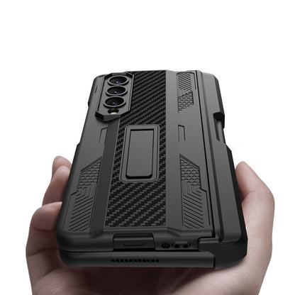 Galaxy Z Fold3 Armor Kickstand Case With Pen Holder casemarts