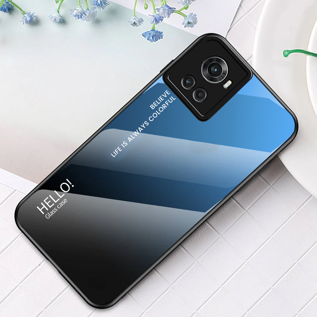 Gradient Soft Edge Glass Back Case - OnePlus casemarts