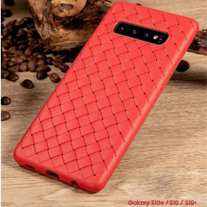 Henks ® Galaxy S10 Plus Ultra-thin Grid Weaving Case casemarts
