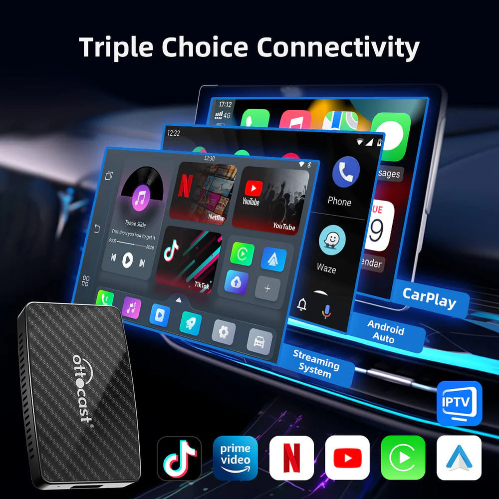 Carlinkit Tbox Max Android Wireless Carplay Multimedia Video Box