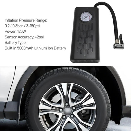 Portable Air Compressor Tyre Inflator