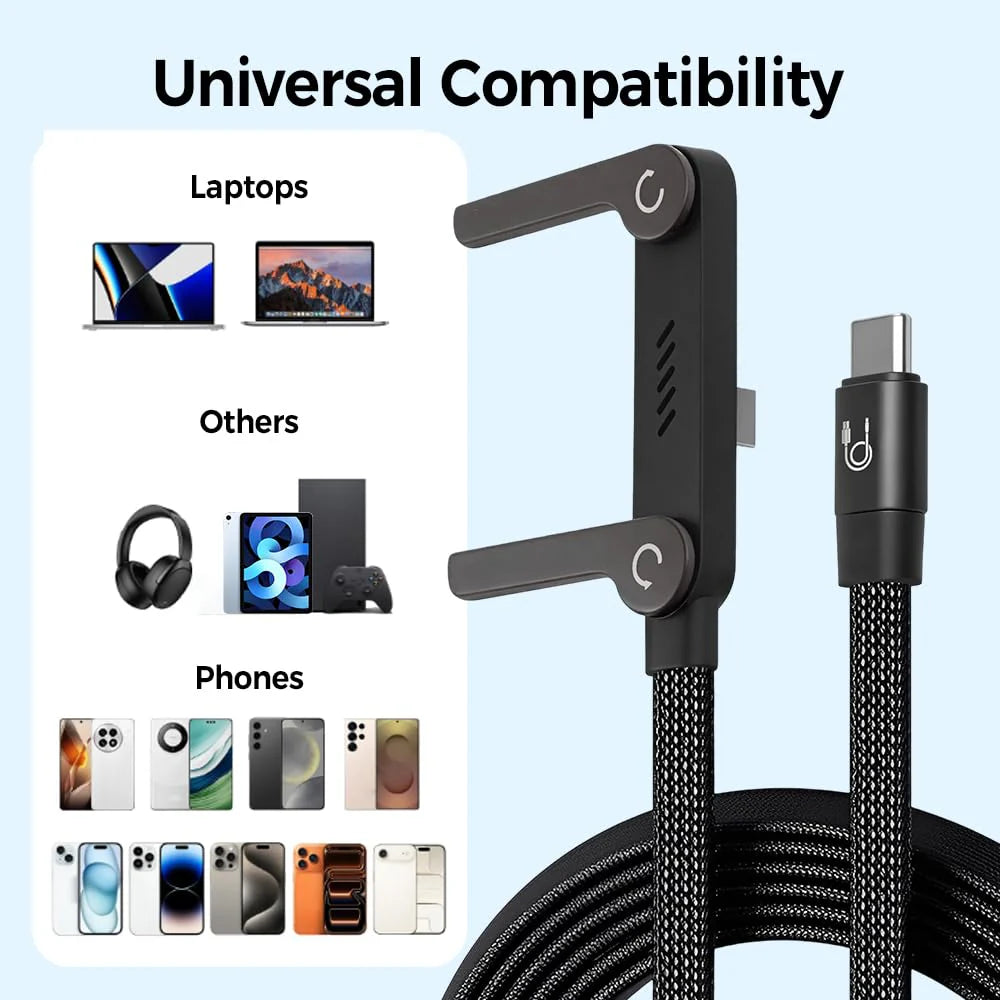USB C to USB C Cable, 240W Fast Charging Cable