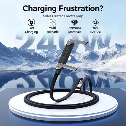 USB C to USB C Cable, 240W Fast Charging Cable