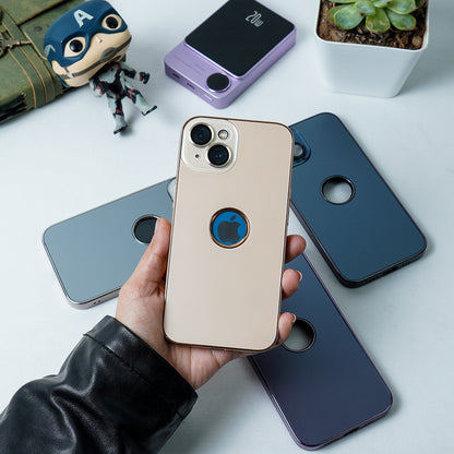 iPhone 13 luxury Logo Cut Back Case casemarts