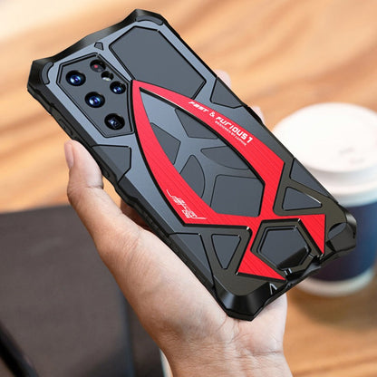 Galaxy S22 Ultra Metal Armor Heavy Duty Shockproof Case casemarts
