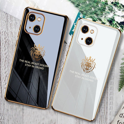 iPhone 11 Series Electroplating Lion Pattern Case casemarts