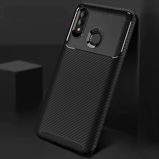 Galaxy A20 Frosted Carbon Fiber Shockproof Soft Case casemarts