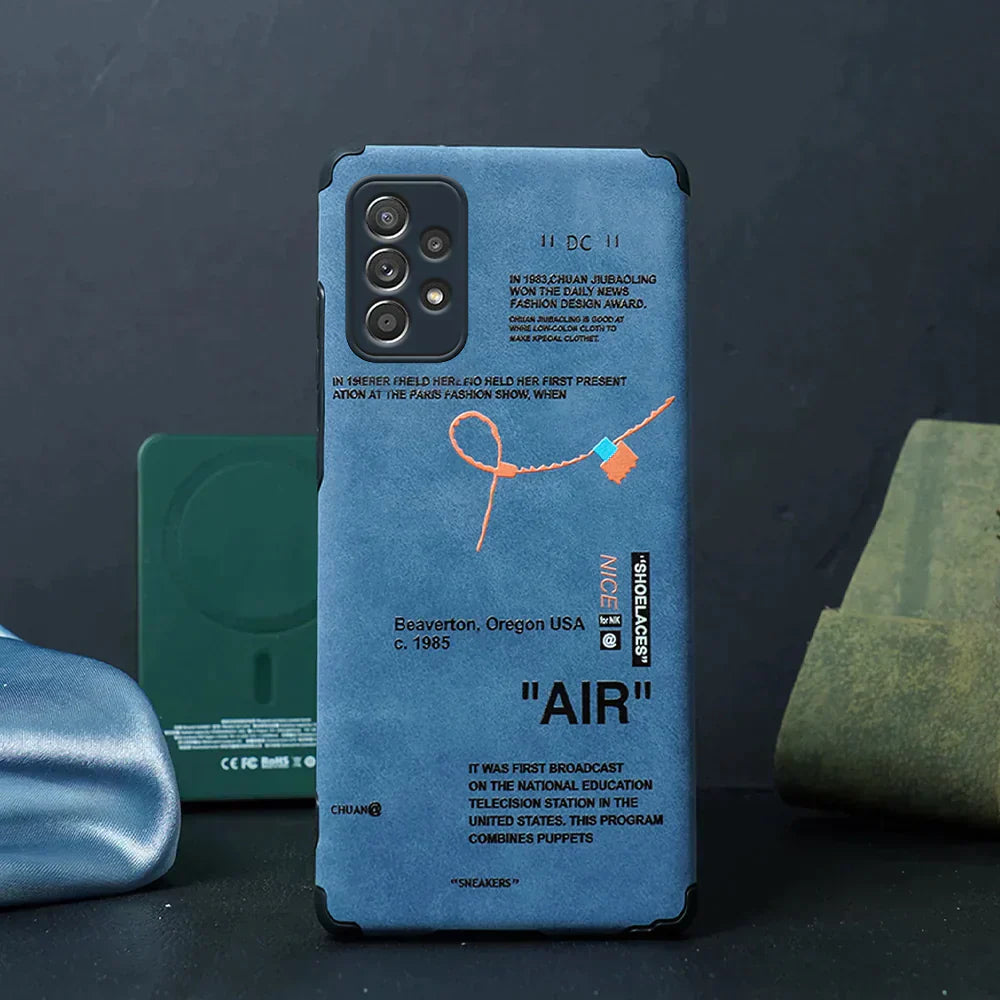 Sneaker Label Leather Edge Case - Samsung casemarts