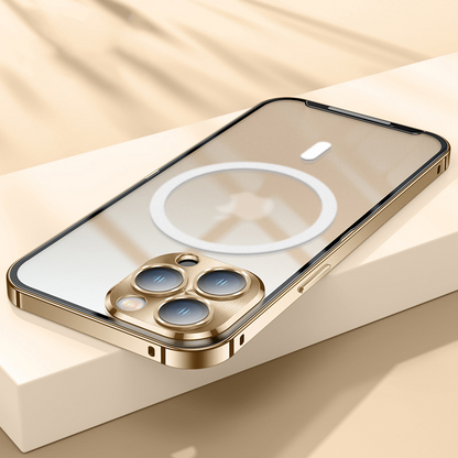 iPhone - Frosted Glass Magsafe Edition Magnetic Bumper Case casemarts