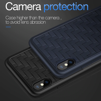 Hoco. ® iPhone XS Max Weave Pattern TPU Protective Case casemarts
