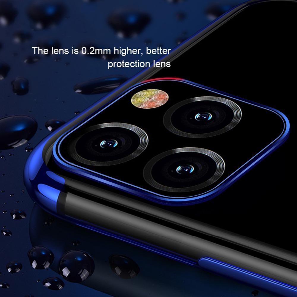 iPhone 11 Pro Electroplating Silicone Transparent Glitter Case casemarts