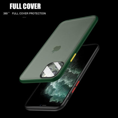 iPhone 11 Series Shockproof Matte Case With Camera Lens Guard casemarts