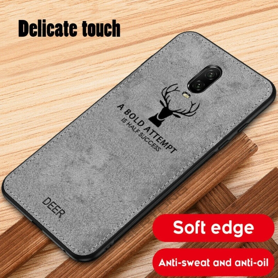 OnePlus 7 Deer Pattern Inspirational Soft Case casemarts