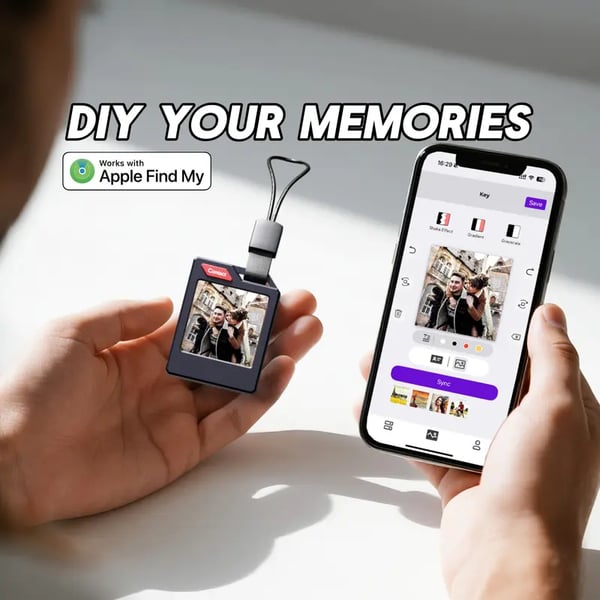 E-Ink Screen Tracker Device | Long Battery Smart Display