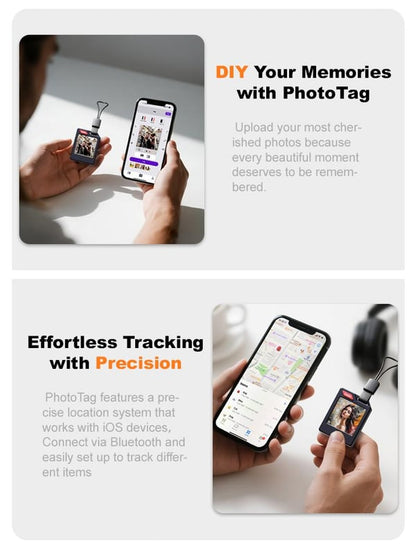 E-Ink Screen Tracker Device | Long Battery Smart Display