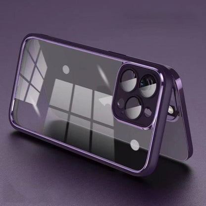 iPhone 14 Transparent Electroplating Camera Protection Case casemarts